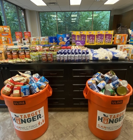 Canned Food Drive with Target Hunger